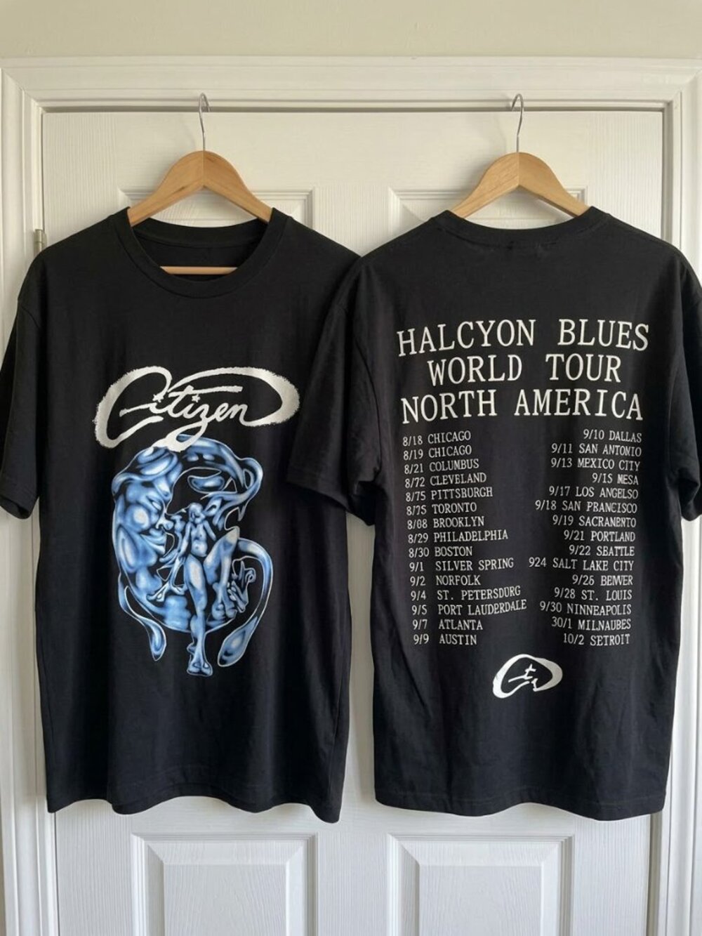 Citizen Halcyon World Tour 2026 North America Merch Tee Toronto T-Shirt